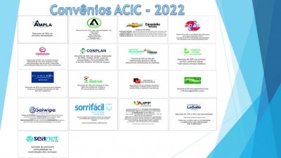 &#127919; Empresas CONVENIADAS da ACIC: