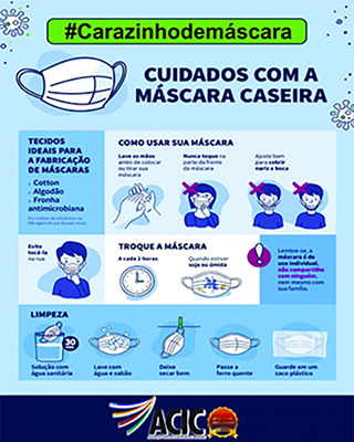 PROTEJA-SE USE MÁSCARA