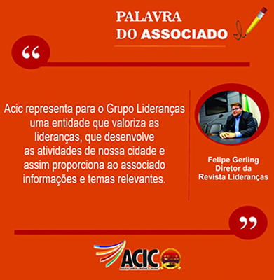 Palavra do Associado - Felipe Gerling