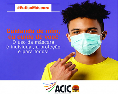 Cuide-se e Use sempre Máscara!