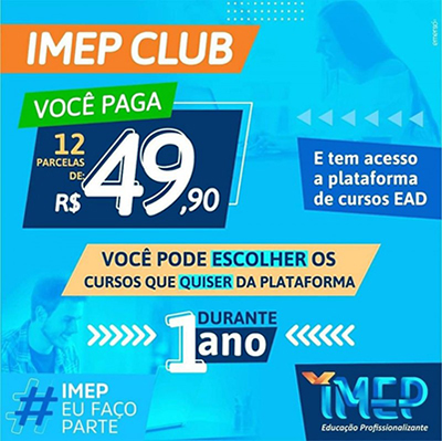 Empresa ASSOCIADA da ACIC - IMEP Cursos