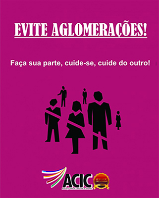Mantenha distanciamento social