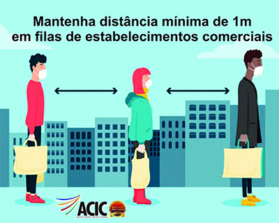 Mantenha DISTANCIAMENTO SOCIAL - Previna-se
