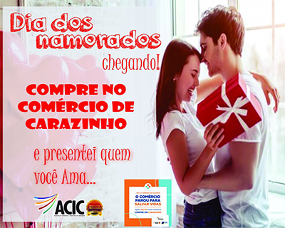 Compre no Comércio de Carazinho e presentei quem você ama! 