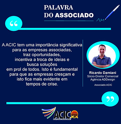 Palavra do Associado - Ricardo Damiani