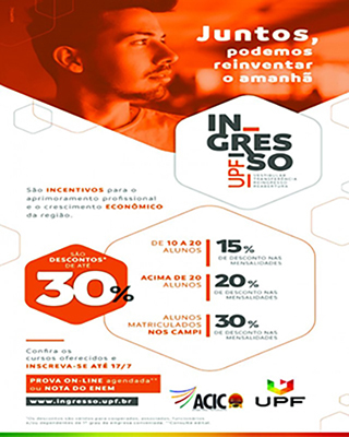 Empresa ASSOCIADA da ACIC  - UPF !