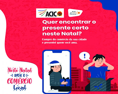 Natal está chegando, faça suas compras no comércio de Carazinho! 