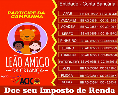 Destinação do Imposto de Renda