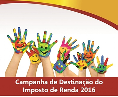 DIVULGADO RESULTADO DA CAMPANHA DE DOAÇÕES DE INCENTIVOS FISCAIS DO IR 2016
