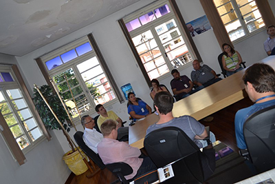 REUNIÃO COM EXECUTIVO E SEBRAE DISCUTE VIABILIDADE DA REDESIM EM CARAZINHO
