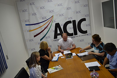 COMDICACAR SE REÚNE COM A DIRETORIA DA ACIC PARA TRATAR DA DESTINAÇÃO DO IR 2017
