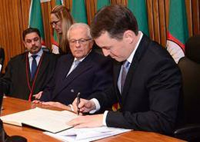 PRESIDENTE DA ACIC PARTICIPA DA POSSE DO PROCURADOR GERAL DE JUSTIÇA DO RS