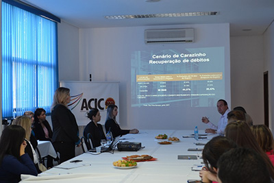 ASSOCIADOS DA ACIC RECEBEM TREINAMENTO SOBRE O SERVIÇO SCPC