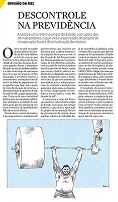 Zero Hora – 06/02/2018 Opinião da RBS – página 20.
