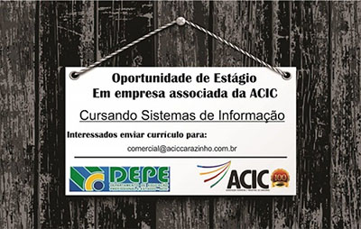 Oportunidade de Estágio