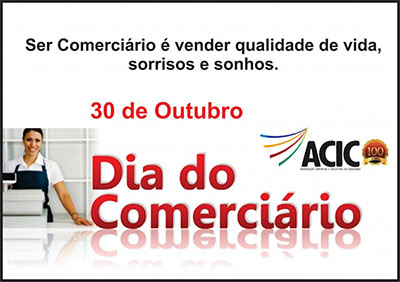 Comerciário PARABÉNS pelo seu dia!