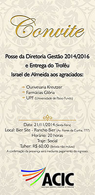 Posse da Diretoria Executiva Gestão 2014 - 2016