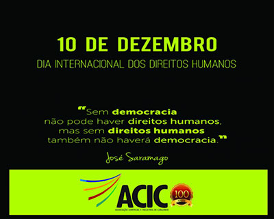 Dia Internacional dos Direitos Humanos.