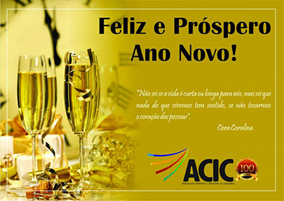 Feliz e Próspero Ano Novo!