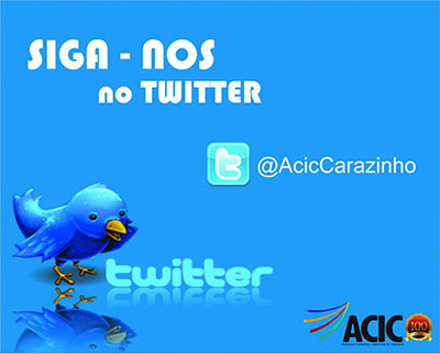  A ACIC também está no Twitter