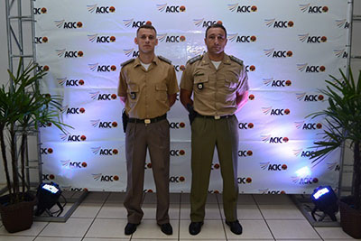 Capitão Jarbas L. Bohrer se despede de Carazinho.