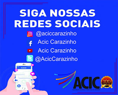 Siga-nos nas redes sociais!