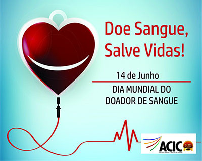 Doe sangue, salve vidas.