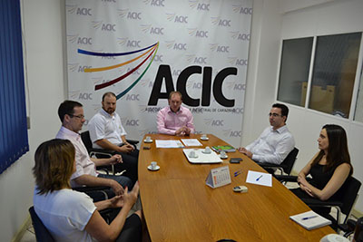 ACIC recebe direção do Instituto Federal Farroupilha