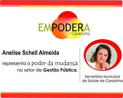 Empodera Carazinho - Anelise Schell Almeida.