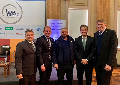 ACIC participa da Reunião de Integração e do tradicional, Tá na Mesa, da FEDERASUL.