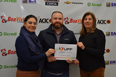 Parceria ACIC e UPF.