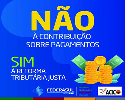 NÃO mais impostos! 