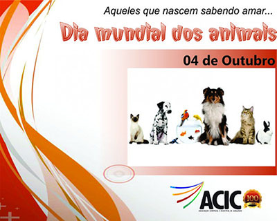 Dia dos animais.