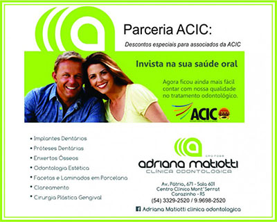 Descontos especial para ASSOCIADO da ACIC!