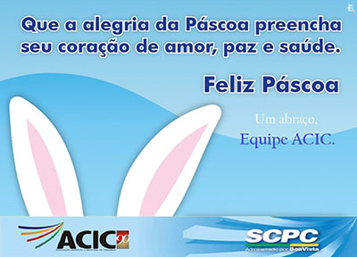 É PÁSCOA...