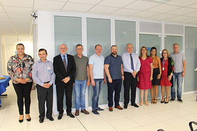 Cerimônia de Posse da nova Gerência Geral da agência do Banrisul Carazinho.